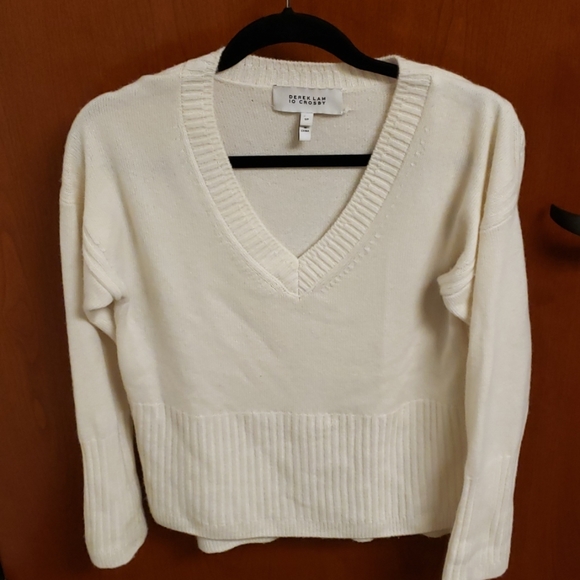 White cashmere sweater - Picture 4 of 8